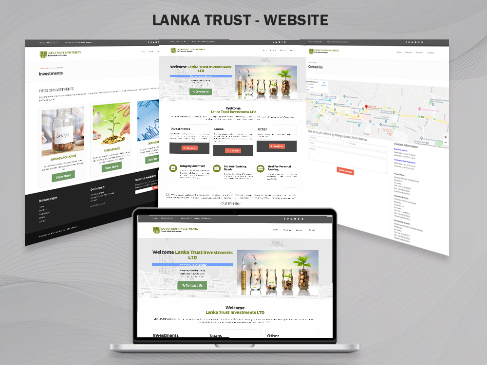 Lanka Trust website